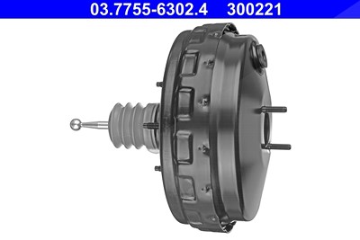 Ate Bremskraftverstärker [Hersteller-Nr. 03.7755-6302.4] für Ford, Seat, VW von ATE