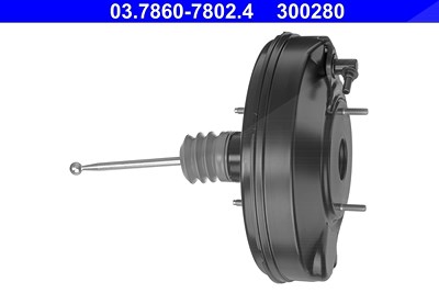 Ate Bremskraftverstärker [Hersteller-Nr. 03.7860-7802.4] für Citroën, Peugeot von ATE