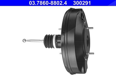 Ate Bremskraftverstärker [Hersteller-Nr. 03.7860-8802.4] für VW von ATE