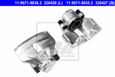 Ate Bremssattel [Hersteller-Nr. 11.9571-9836.2] für VW, Skoda, Seat, Audi von ATE