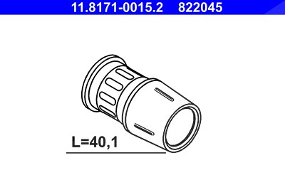 Ate Führungshülse, Bremssattel [Hersteller-Nr. 11.8171-0015.2] von ATE