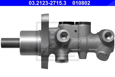 Ate Hauptbremszylinder [Hersteller-Nr. 03.2123-2715.3] für Seat, Skoda, Audi, VW von ATE