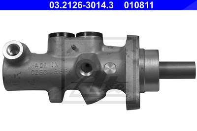 Ate Hauptbremszylinder [Hersteller-Nr. 03.2126-3014.3] für VW, Porsche von ATE