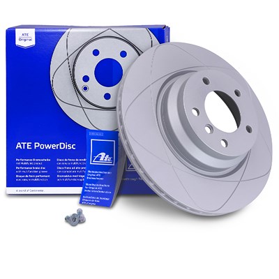 Ate 1x POWERDISC Bremsscheibe belüftet vorne [Hersteller-Nr. 24.0324-0200.1] für BMW von ATE