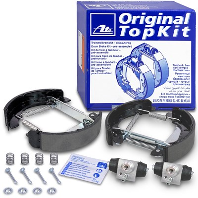 Ate Bremsbackensatz TopKit hinten [Hersteller-Nr. 03.0520-8219.3] für Seat, Skoda, VW von ATE