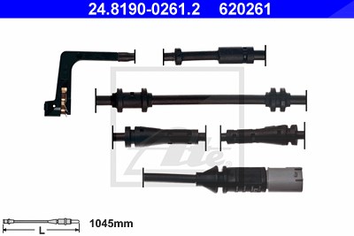Ate Warnkontakt, Bremsbelagverschleiß [Hersteller-Nr. 24.8190-0261.2] für BMW von ATE