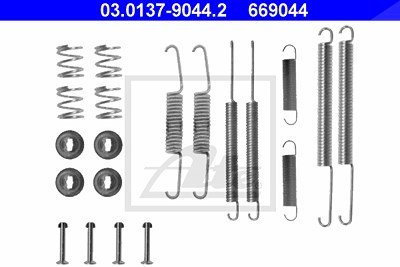 Ate Zubehörsatz, Bremsbacken [Hersteller-Nr. 03.0137-9044.2] für Audi, VW von ATE