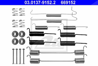 Ate Zubehörsatz, Bremsbacken [Hersteller-Nr. 03.0137-9152.2] für VW von ATE