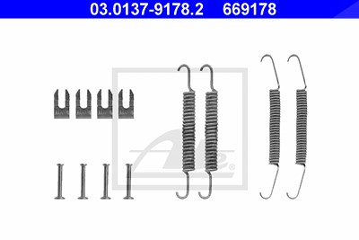 Ate Zubehörsatz, Bremsbacken [Hersteller-Nr. 03.0137-9178.2] für Fiat von ATE