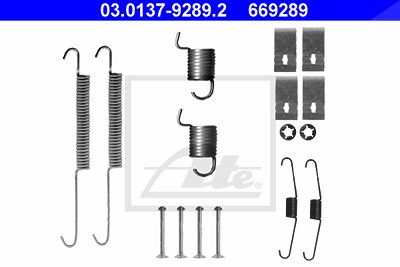 Ate Zubehörsatz, Bremsbacken [Hersteller-Nr. 03.0137-9289.2] für Suzuki von ATE