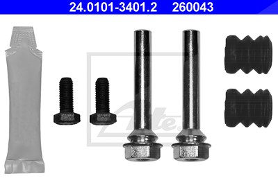 Ate Zubehörsatz, Bremssattel [Hersteller-Nr. 24.0101-3401.2] für Audi, Nissan, Opel, Volvo, VW von ATE