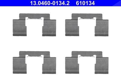 Ate Zubehörsatz, Scheibenbremsbelag [Hersteller-Nr. 13.0460-0134.2] für Chrysler von ATE