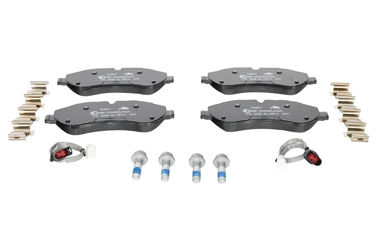 ATE Original Bremsbeläge - Belagsatz - für Scheibenbremse - 13.0460-2611.2 - ECE-R90 Straßenzulassung von ATE
