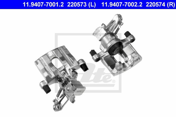 Bremssattel Hinterachse links ATE 11.9407-7001.2 von ATE