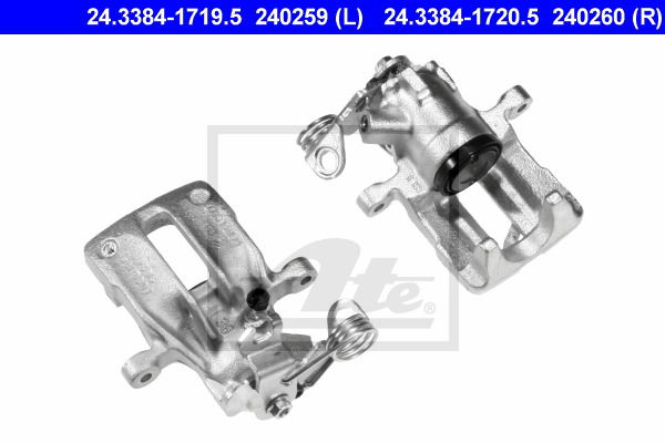 Bremssattel Hinterachse rechts ATE 24.3384-1720.5 von ATE