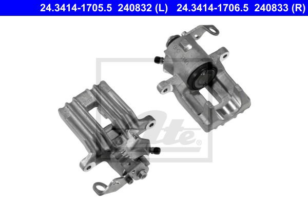 Bremssattel Hinterachse rechts ATE 24.3414-1706.5 von ATE