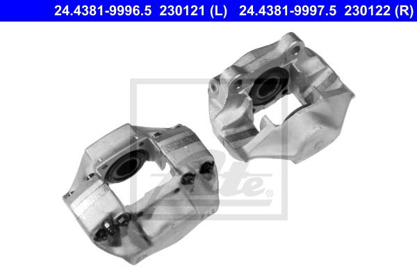 Bremssattel Hinterachse rechts ATE 24.4381-9997.5 von ATE