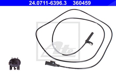 Ate Sensor, Raddrehzahl [Hersteller-Nr. 24.0711-6396.3] für Mercedes-Benz, VW von ATE