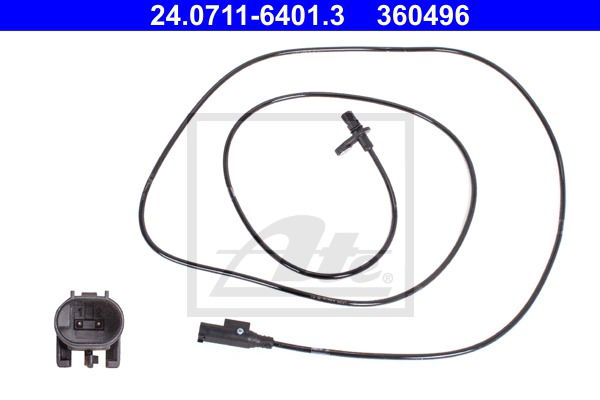 Sensor, Raddrehzahl Hinterachse rechts ATE 24.0711-6401.3 von ATE