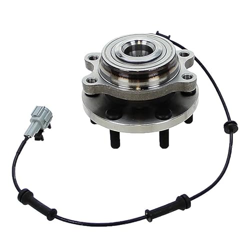 ATEC Germany 1x Radnabe vorne Radlagersatz mit ABS-Sensor, Kompatibel mit NISSAN NP300 NAVARA (D40),NP300 NAVARA Pritsche (D40),PATHFINDER III (R51) von ATEC Germany