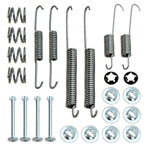 1x Zubehörsatz Bremsbacken für Trommelbremse, Bremssystem Lucas/TRW, von ATEC Germany