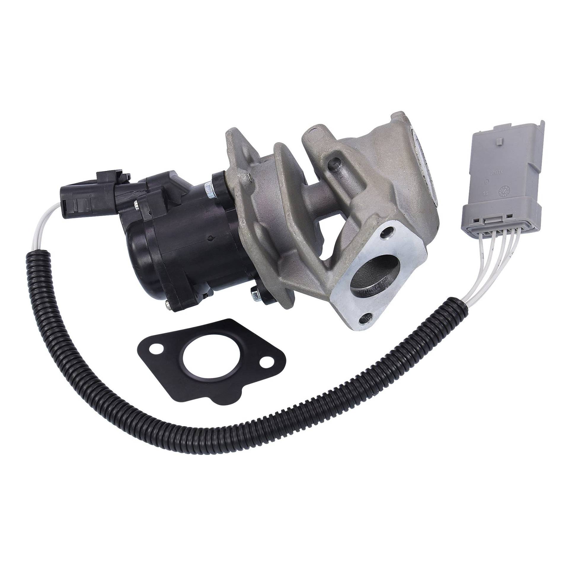 ATEC Germany 1x AGR Ventil elektrisch inkl. Dichtung Kompatibel mit FORD C-MAX (DM2), FOCUS C-MAX (DM2), FOCUS Mk2 (DA_, HCP, DP)(DB_, FCH, DH) (DA_, FFS, DS), VOLVO C30 (533), S40 II (544), V50 (545) von ATEC Germany