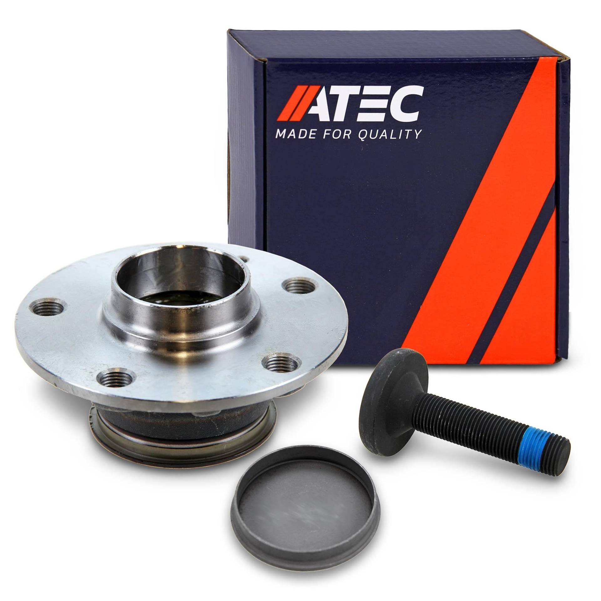 ATEC Germany 1x Radnabe hinten Radlagersatz mit ABS-Sensor von ATEC Germany