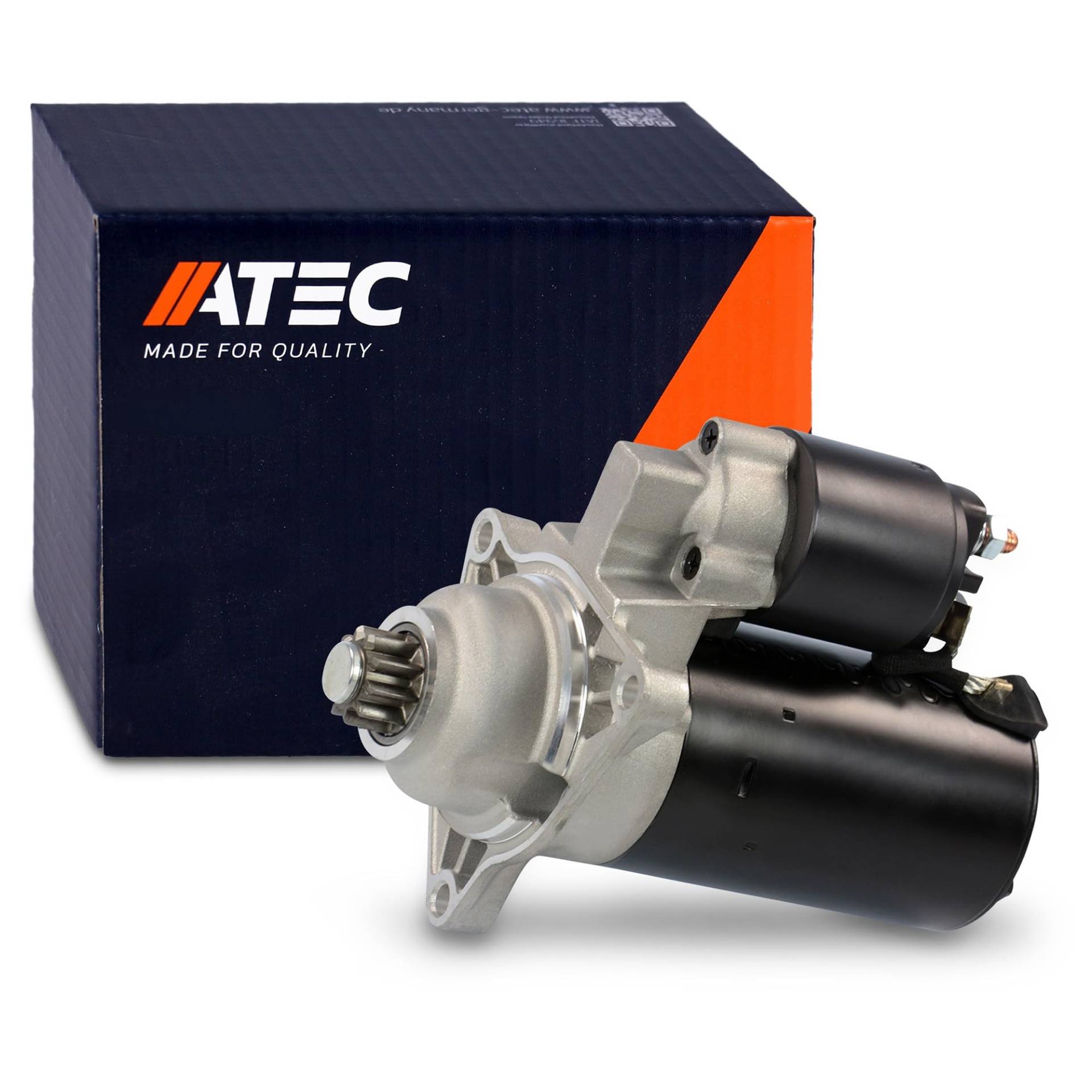 ATEC Germany Anlasser 12V 2 kW Starter Kompatibel mit VW TRANSPORTER T4 von ATEC Germany