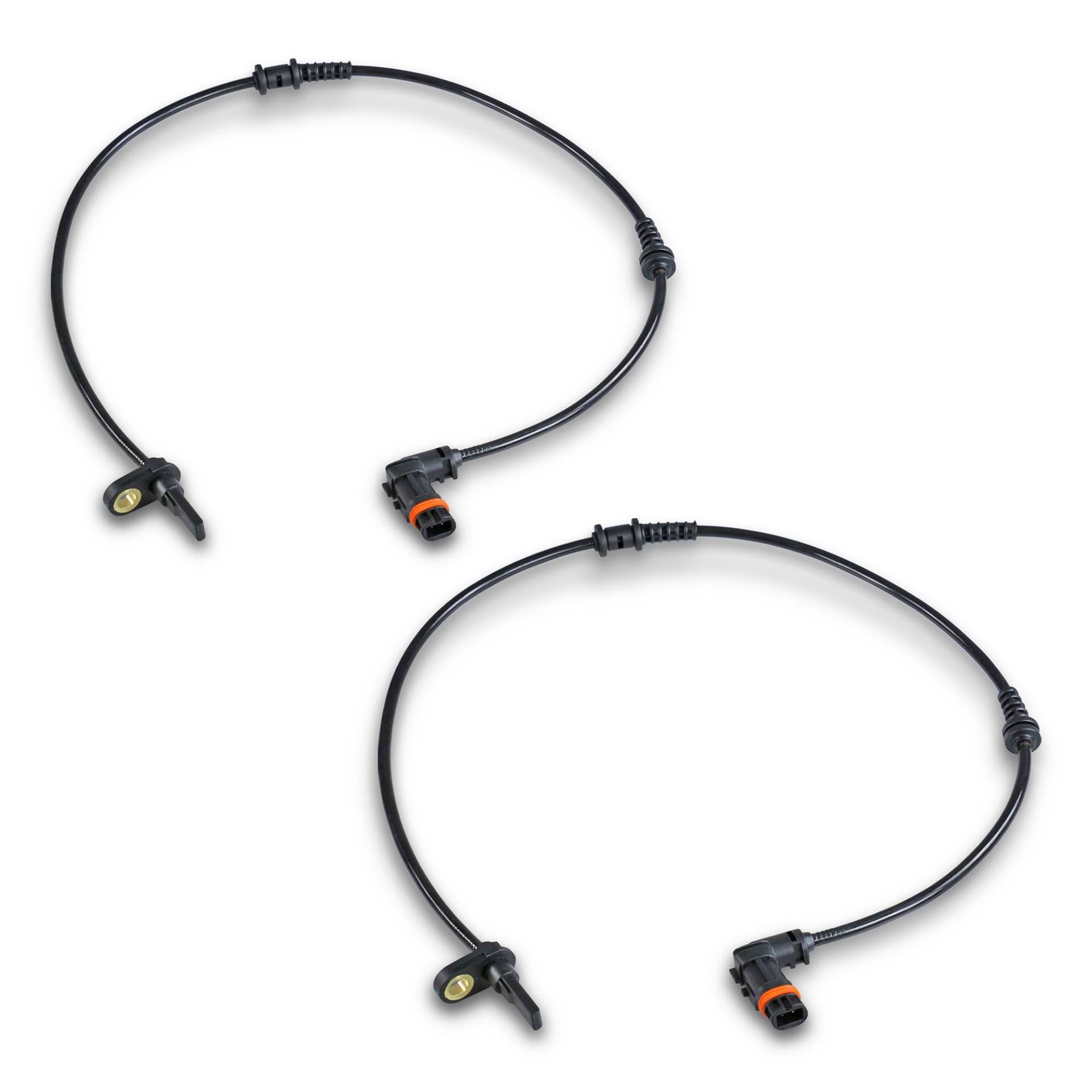 ATEC Germany 2x ABS-Sensor aktiver Sensor vorne, Länge 660mm Kompatibel mit MERCEDES-BENZ A-Klasse (W169), B-Klasse Sports Tourer (W245) von ATEC Germany