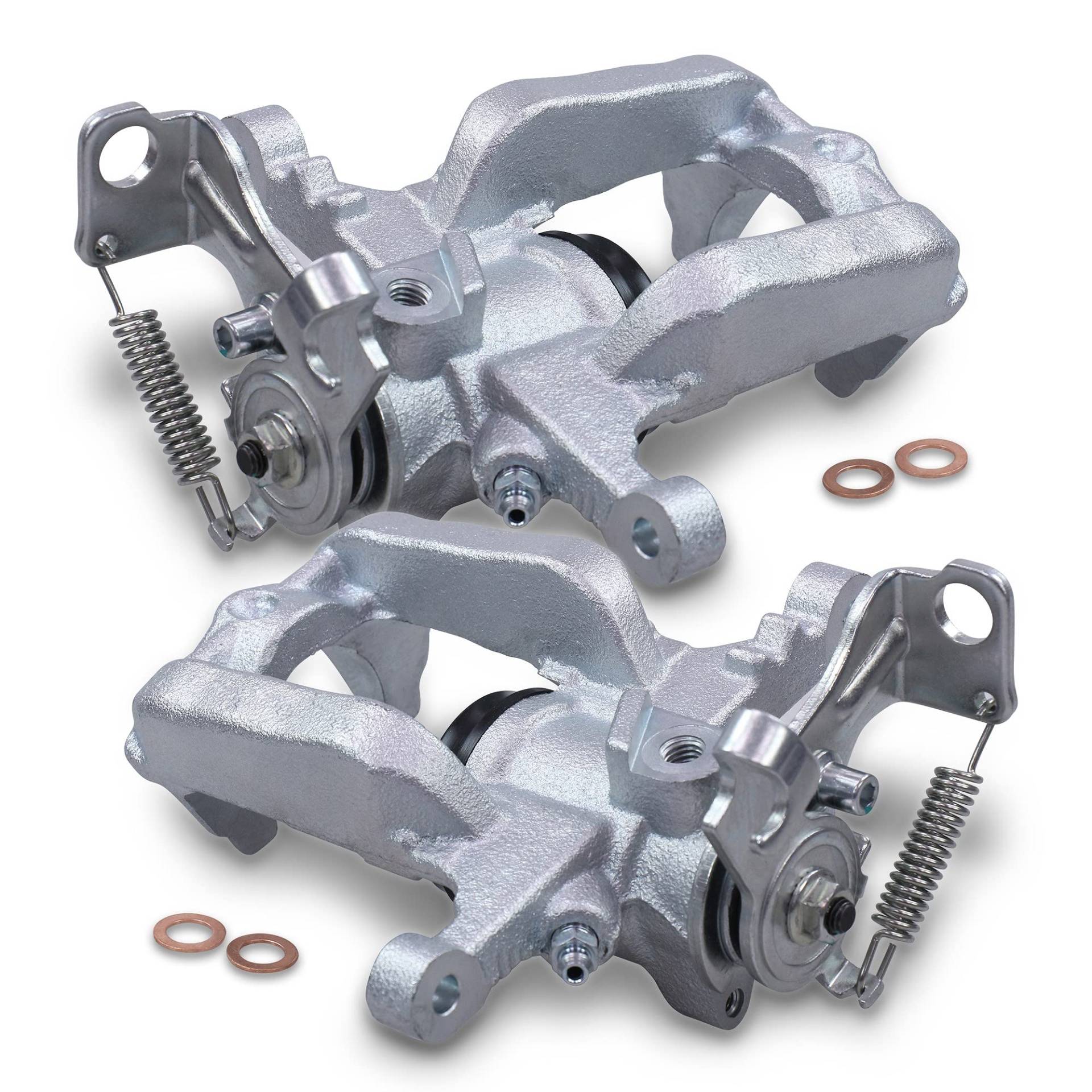 ATEC Germany 2x Bremssattel hinten links und rechts Bremszange ohne Halter Faustsattel, CHEVROLET AVEO (T300), CRUZE (J300)(J305)(J308), TRAX, OPEL ASTRA J (P10), CASCADA (W13), MOKKA (J13) von ATEC Germany