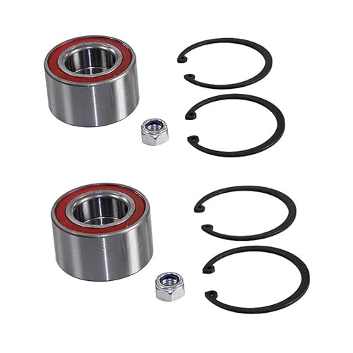 ATEC Germany 2x Radlager vorne Radlagersatz Radlager Set, Kompatibel mit SEAT AROSA (6H1),VW GOLF 2 (19E, 1G1), JETTA II (19E, 1G2, 165), LUPO I (6X1, 6E1), POLO (6N2) (86C, 80) (6N1) von ATEC Germany