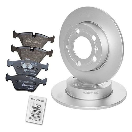 ATEC Germany Bremsenset Hinterachse inkl. Bremsscheiben Ø 286 mm Voll + Bremsbeläge Hinten Kompatibel mit SUBARU FORESTER (SH_), IMPREZA Schrägheck (GR, GH, G3), LEGACY V, OUTBACK (BR) von ATEC Germany