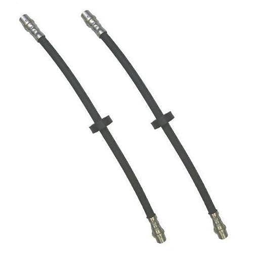 BESTPRICE 2x Bremsschlauch vorne Kompatibel mit VW CORRADO (53I), PASSAT B3/B4 Variant (3A5, 35I), GOLF 2 (19E, 1G1), PASSAT B3/B4 (3A2, 35I) von BESTPRICE