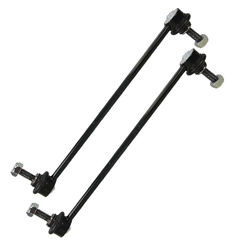 2x Koppelstange Pendelstütze Stabilisator Stabistrebe inkl. 4x Mutter selbstsichernd vorne von BESTPRICE