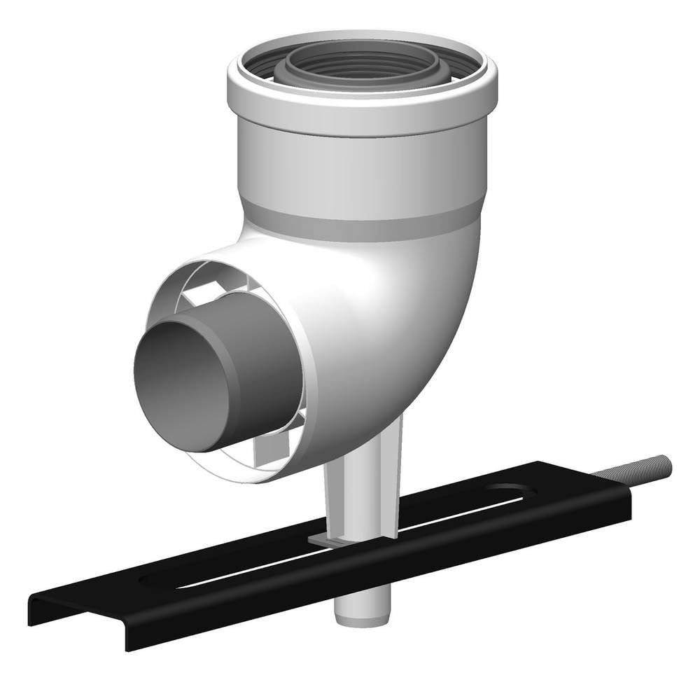 ATEC Abgas Schachteinführung konzentrisch DN 60/100 Abgasrohr von ATEC