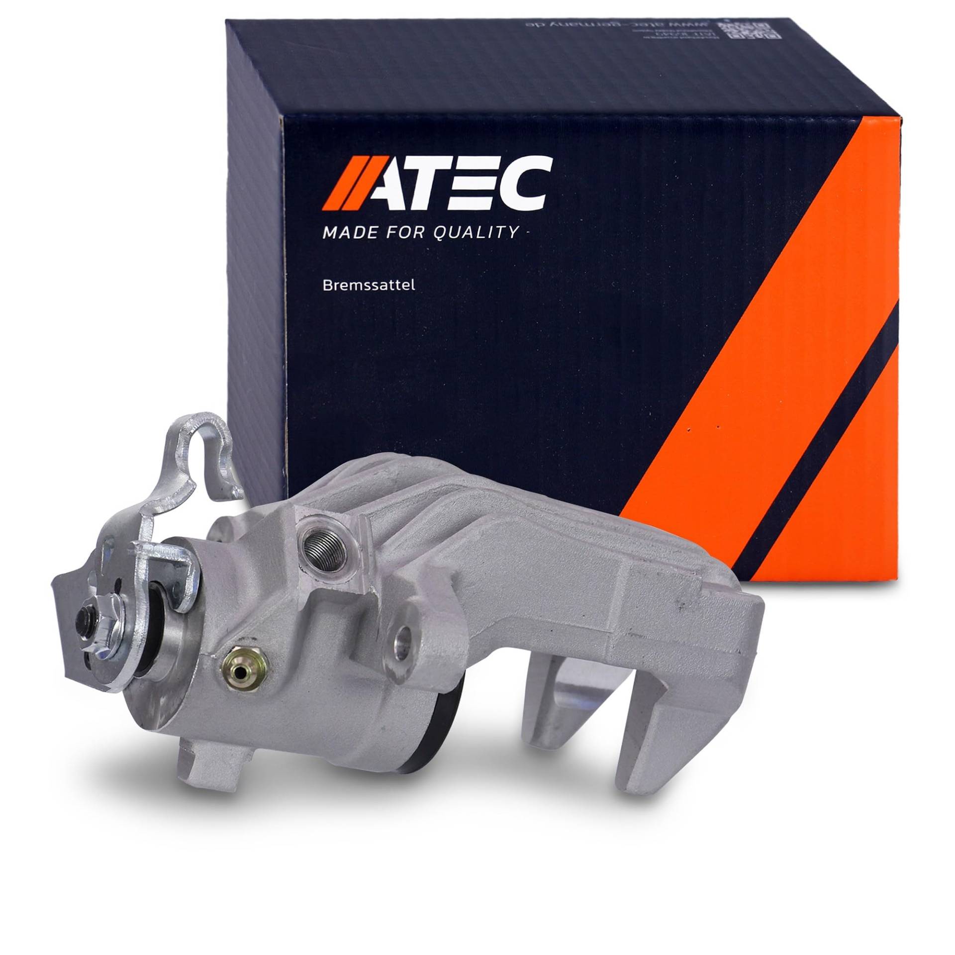 ATEC Germany 1x Bremssattel hinten links Bremszange Faustsattel ohne Halter, Kompatibel mit A udi A3 (8L1), TT (8N3), TT Roadster (8N9), SEAT CORDOBA (6L2), IBIZA III (6L1), LEON (1M1), TOLEDO II (1M2 von ATEC Germany