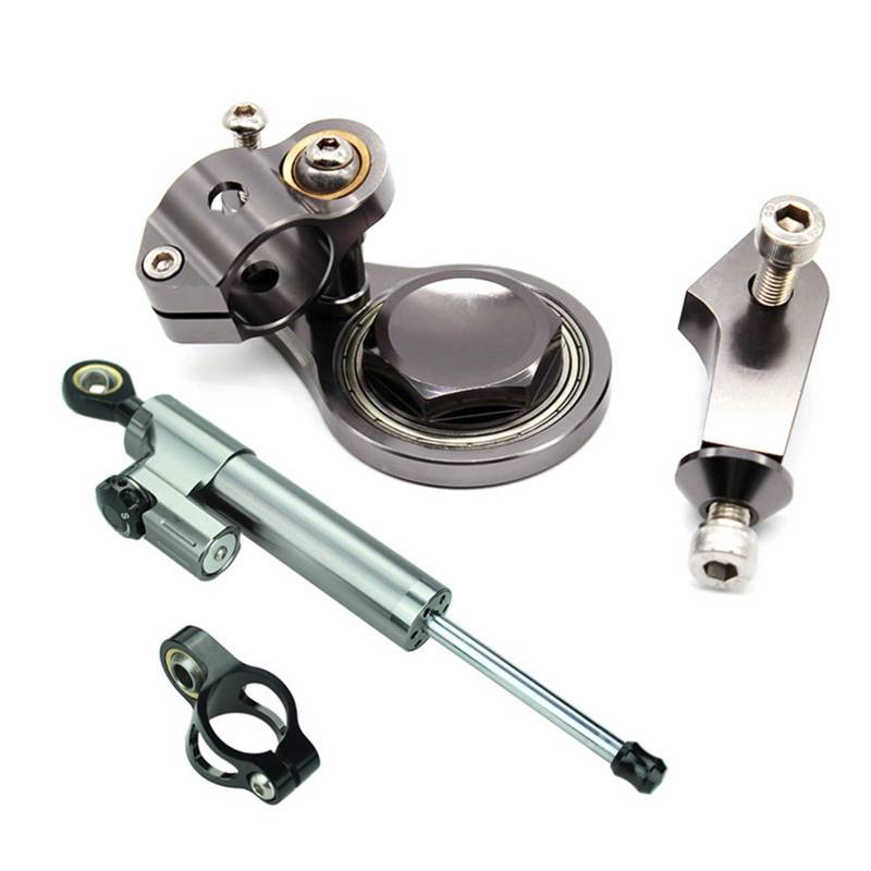 Dämpfer Lenkungsstabilisator 2005-2006 2005 Für Kawasaki ZX636 ZX-6R Lenkung Stabilisieren Dämpfer Motorräder Halterung Montage Unterstützung Halter Kit SetFür Su Lenkungsdämpfer Motorräder Assy(L) von ATGQBCF