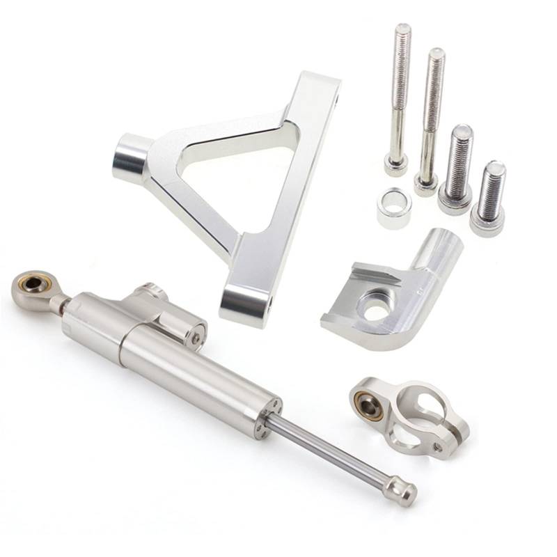 Dämpfer Lenkungsstabilisator Aluminium Einstellbare Motorrad Für Kawasaki Für Ninja ZX-10R ZX10R ZX 10R 2004 2005 Lenkung Stabilisator Dämpfer Halterung Mount Kit Lenkungsdämpfer Motorräder Assy(P) von ATGQBCF