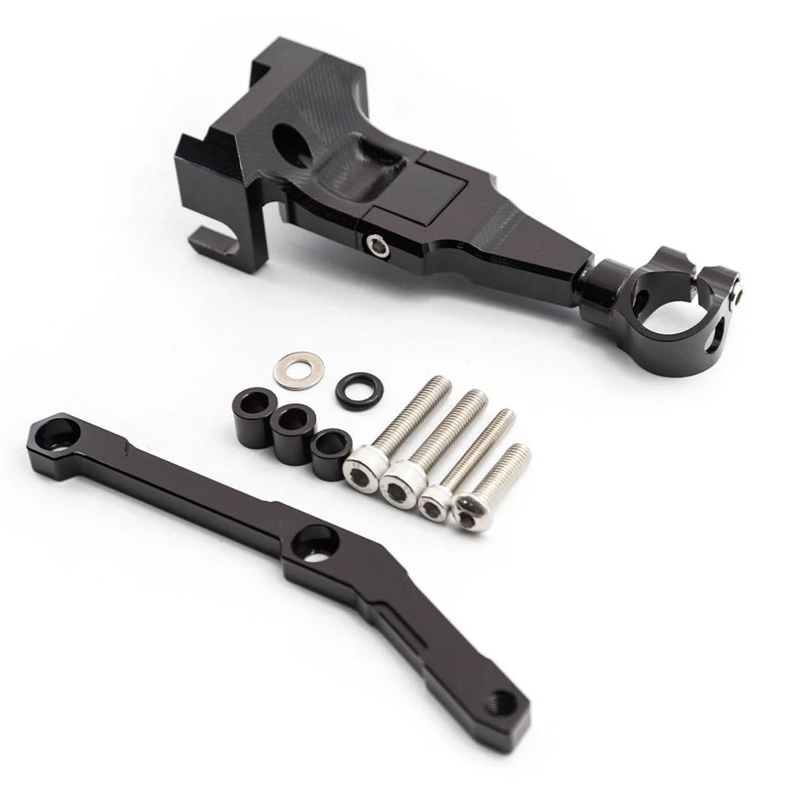 Dämpfer Lenkungsstabilisator Aluminium Lenkung Dämpfer Motorräder Stabilisieren Dämpfer Halterung Für MT-09 FZ09 2013-2020 CNC Lenkungsdämpfer Motorräder Assy(Type K) von ATGQBCF