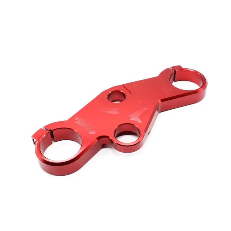 Dämpfer Lenkungsstabilisator Aluminium Motorrad Gabel Tieferlegungs Gabelbrücke Ober Top Clamp Für Suzuki Für GSXR 600 750 2001-2003 Für GSXR 1000 2001-2002 Lenkungsdämpfer Motorräder Assy(Red) von ATGQBCF