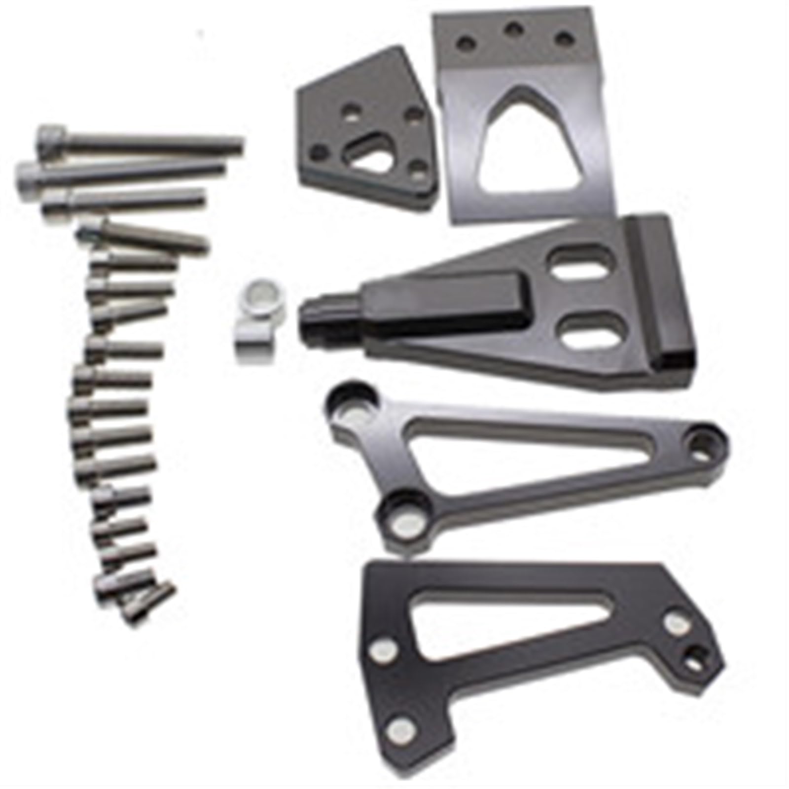 Dämpfer Lenkungsstabilisator CNC Aluminium Motorrad Lenkungsdämpfer Stabilisator Halterung Montage Unterstützung Kit Für Kawasaki Für ER6N Für ER6F Für NINJA650R 2009-2011 Lenkungsdämpfer Motorräder A von ATGQBCF