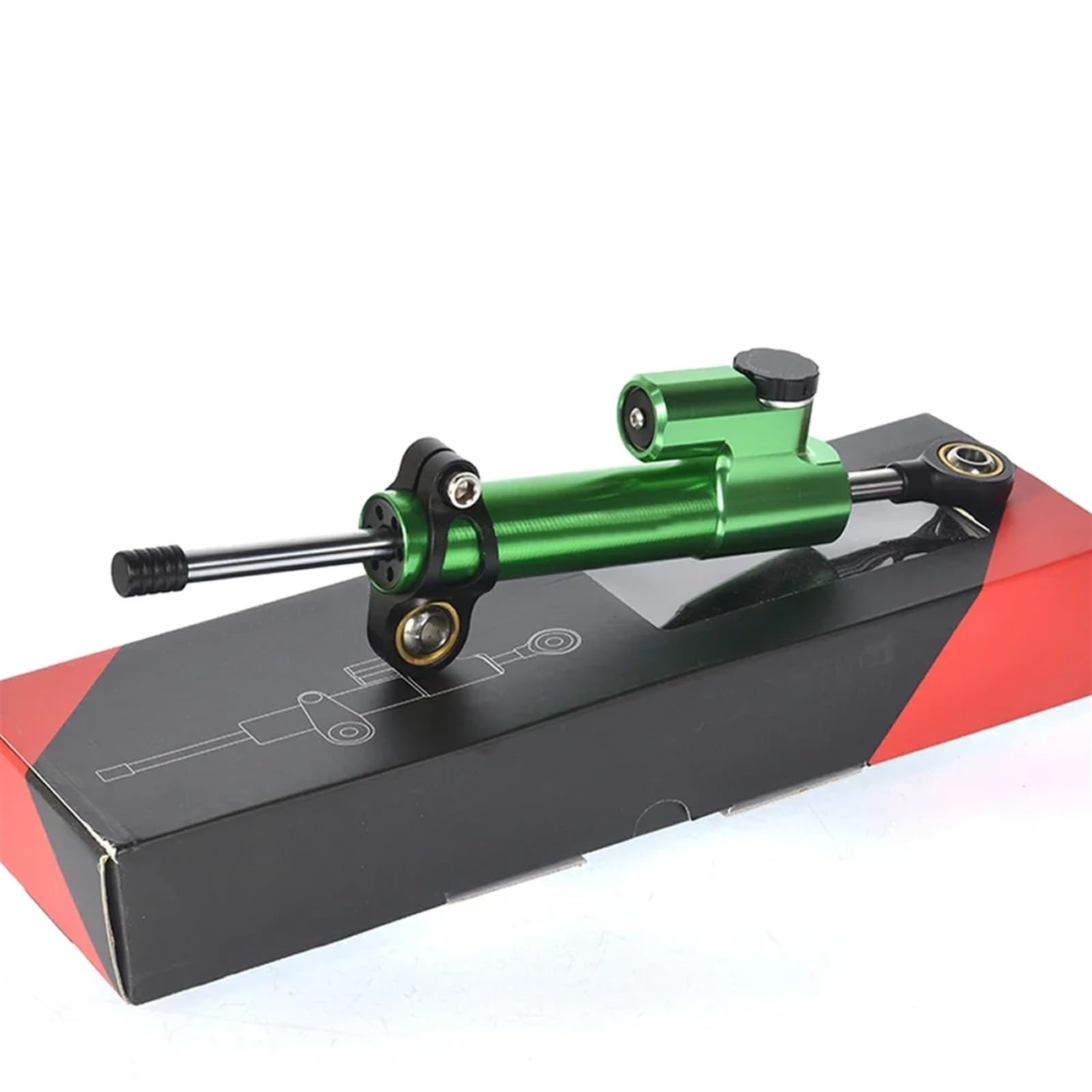 Dämpfer Lenkungsstabilisator CNC Einstellbare Motorräder Lenkung Stabilisieren Dämpfer Halterung FÜR KAWASAKI Für NINJA 400 650 300 250 250R Für ZX14R Für ZX10R 6R Lenkungsdämpfer Motorräder Assy(Type von ATGQBCF