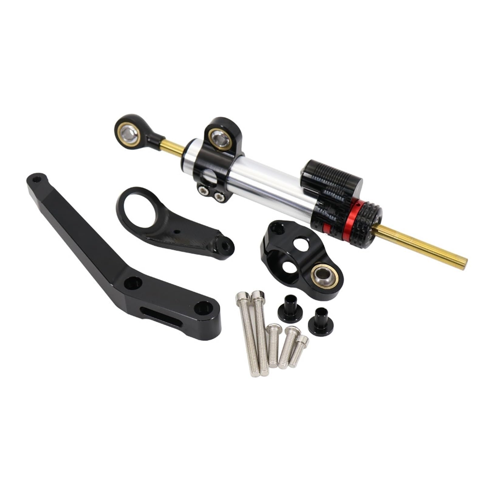 Dämpfer Lenkungsstabilisator CNC Motorrad Lenkung Stabilisieren Für CBR929RR CBR954RR CBR900RR Dämpfer Montage Halterung Kit Lenkungsdämpfer Motorräder Assy(R) von ATGQBCF