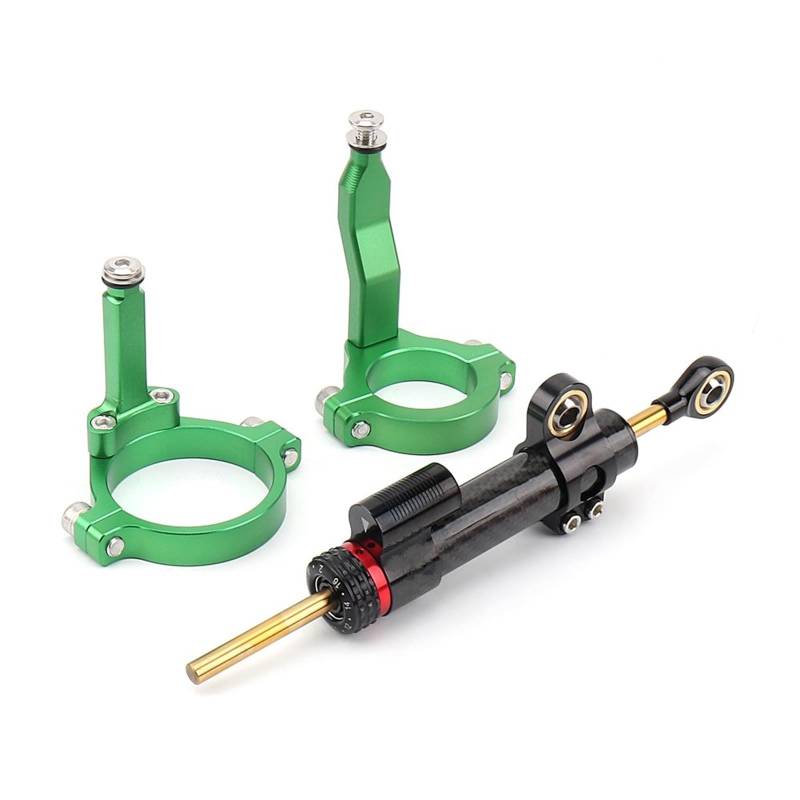 Dämpfer Lenkungsstabilisator CNC Stabilisator Lenkung Dämpfer Clamp Montage Halterung Unterstützung Kit Für Kawasaki Für ZX 4R Für ZX4R Für ZX-4RR Für ZX 4RR 2023- Lenkungsdämpfer Motorräder Assy(Type von ATGQBCF