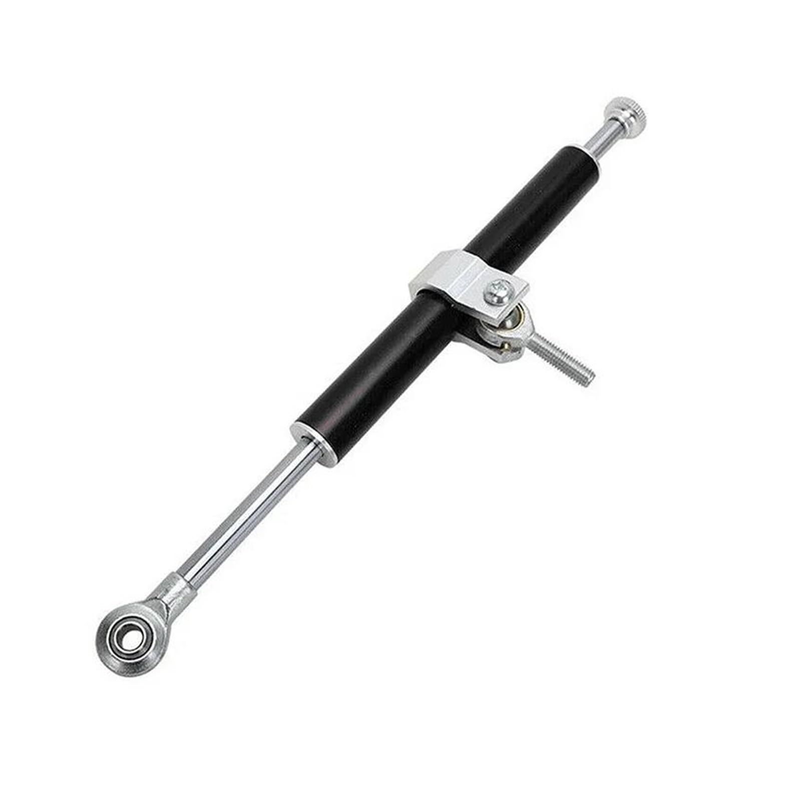 Dämpfer Lenkungsstabilisator Dämpfer Stabilisator Aluminium Linear Einstellbare Ausgleich Hebel Stabilisator Universal Motorrad Lenkung Lenkungsdämpfer Motorräder Assy(Black) von ATGQBCF