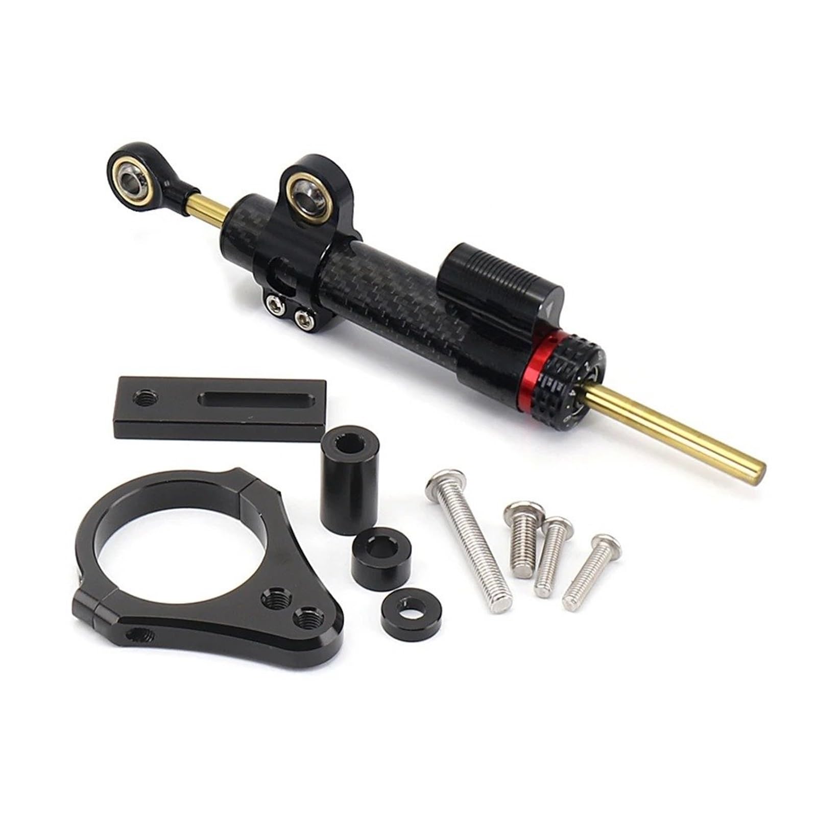 Dämpfer Lenkungsstabilisator Dämpfer Stoßdämpfer Stabilisator Lenkungsdämpfer Halterung Für Street Triple 765RS 765 RS Für Street Triple 765S 765R 765 SR Lenkungsdämpfer Motorräder Assy(Type-E) von ATGQBCF