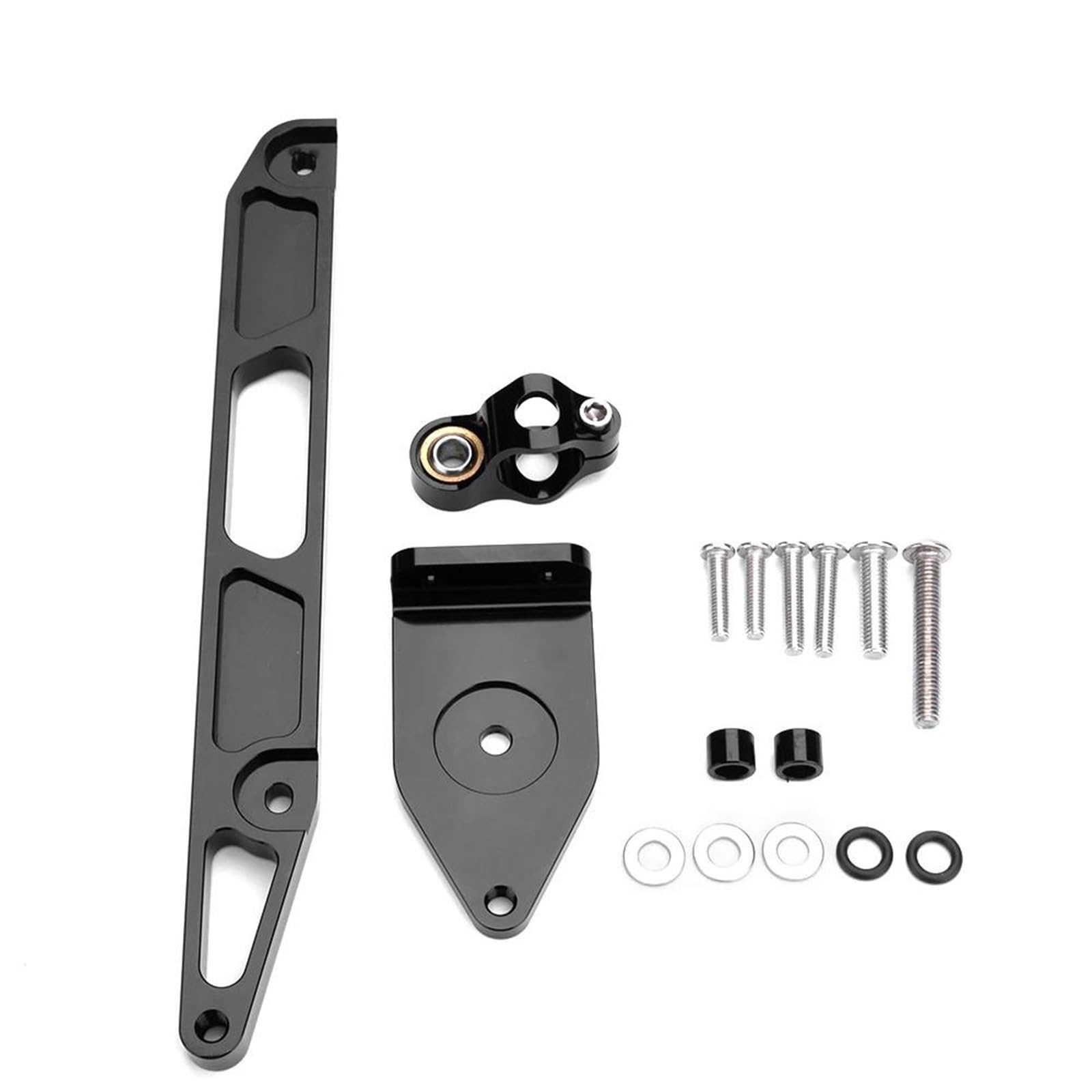 Dämpfer Lenkungsstabilisator Einstellbare Unterstützung Halter Lenkung Stabilisieren Dämpfer Halterung Montage Kit Für XJR1300 2002-2016 Motorrad CNC Lenkungsdämpfer Motorräder Assy von ATGQBCF