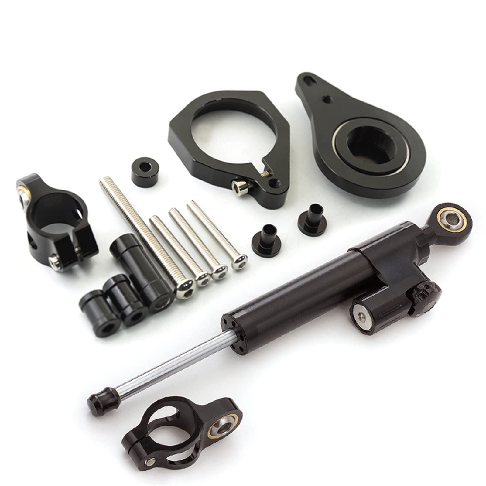 Dämpfer Lenkungsstabilisator Für BM&W Für S1000RR S 1000 RR 2010 2011-2014 2015 CNC Motorrad Stabilisator Lenkungsdämpfer Montagehalterung Support Kit Lenkungsdämpfer Motorräder Assy(I) von ATGQBCF