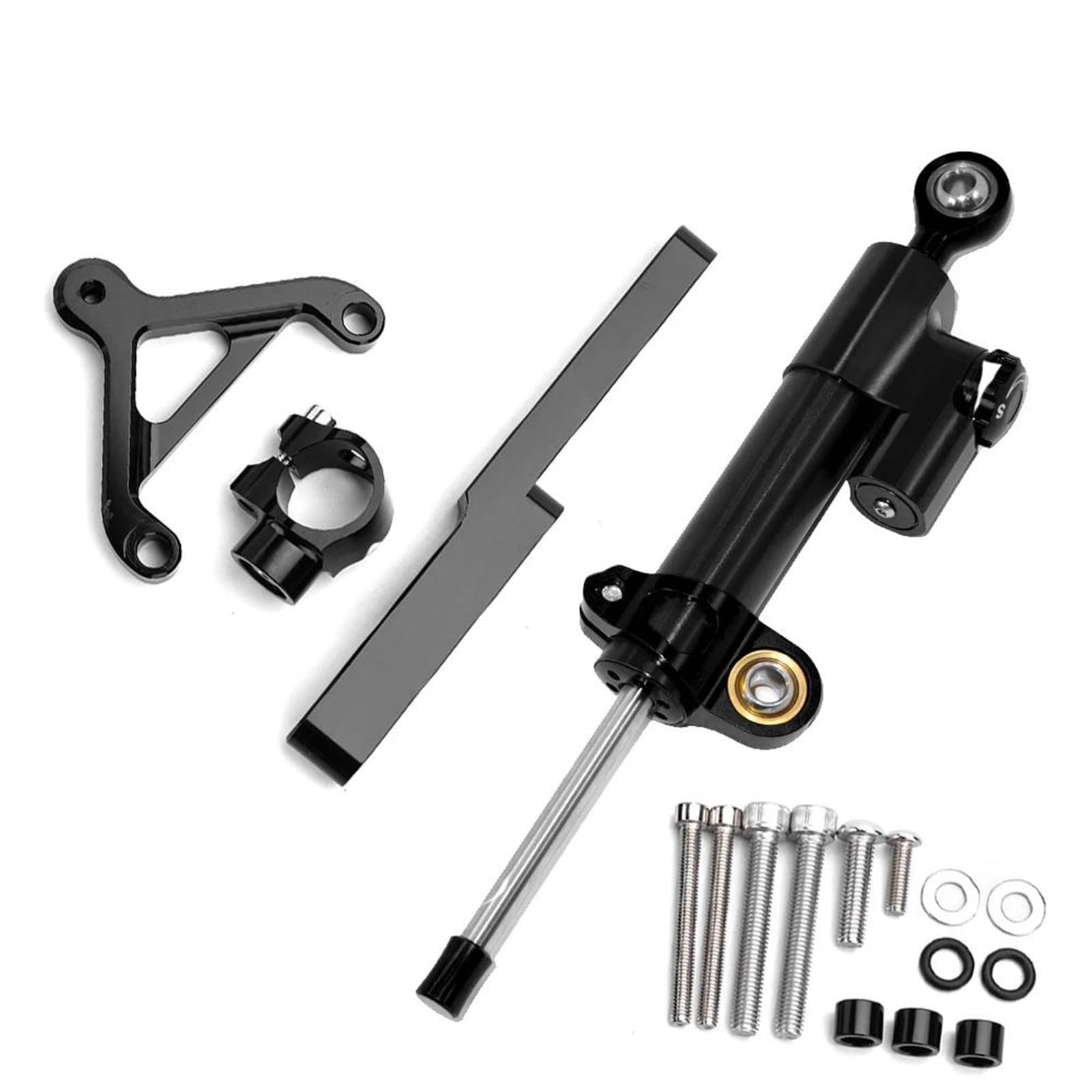 Dämpfer Lenkungsstabilisator Für CB1000R 2008 2009 2010-2016 Motorrad Dämpfer Lenkung Stabilisieren Sicherheits Kontrolle Mit Montage Halterung Lenkungsdämpfer Motorräder Assy(C) von ATGQBCF