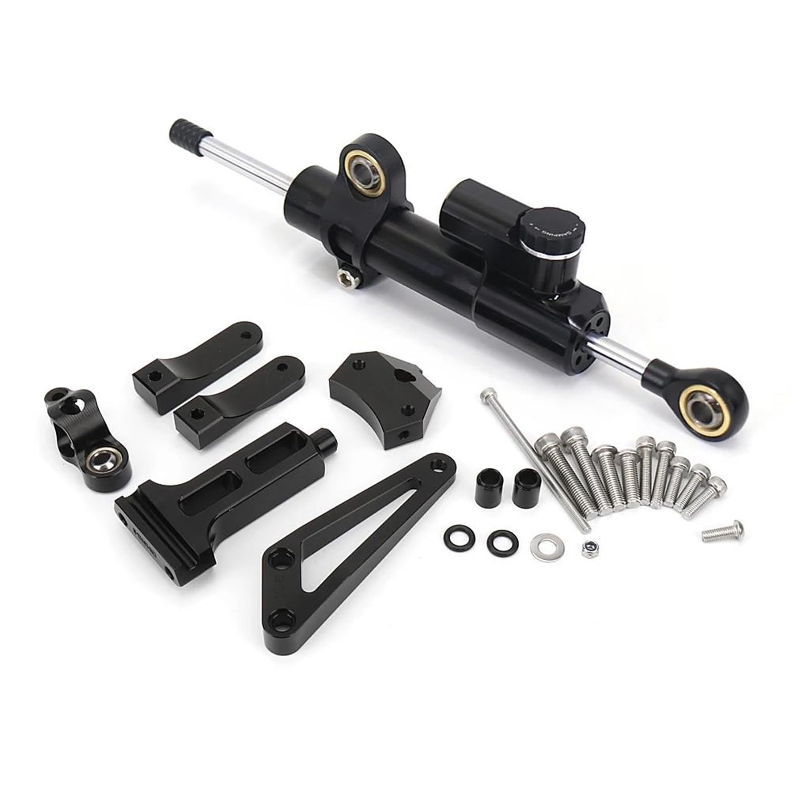 Dämpfer Lenkungsstabilisator Für CB1300 2003-2011 2020 2009 2008 Motorrad Lenkung Stabilisieren Dämpfer Halterung Mount Kit Für CB 1300 Dämpfer Halterung Lenkungsdämpfer Motorräder Assy(Type B) von ATGQBCF